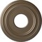 Ekena Millwork Classic Ceiling Medallion (Fits Canopies up to 7 1/4"), 12 3/8"OD x 4"ID x 1 1/8"P, Warm Silver CM12CLWSS - alternate 1
